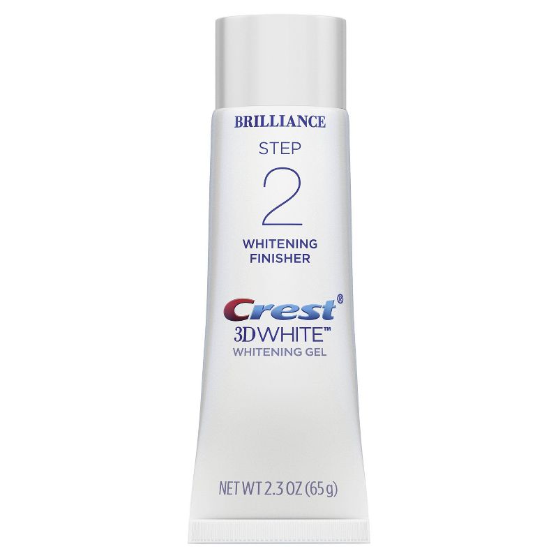 Crest 3D White Brilliance + Whitening Two-step Toothpaste- 2 tubes 4.0oz and 2.3oz