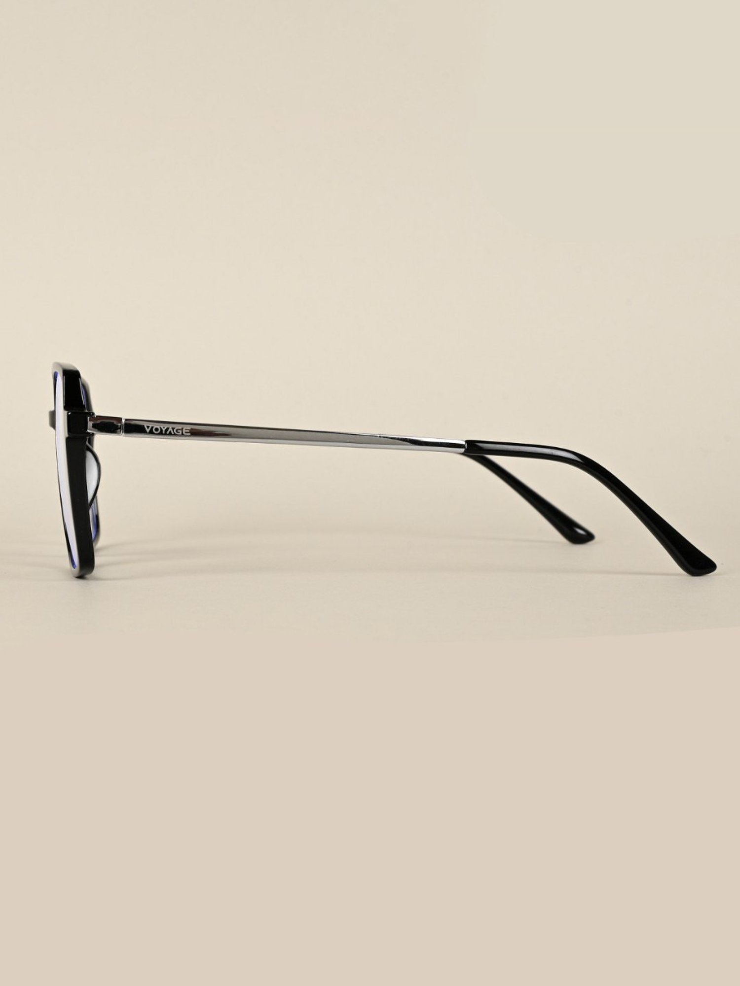 Voyage Clear Wayfarer UV Protection Unisex Sunglasses