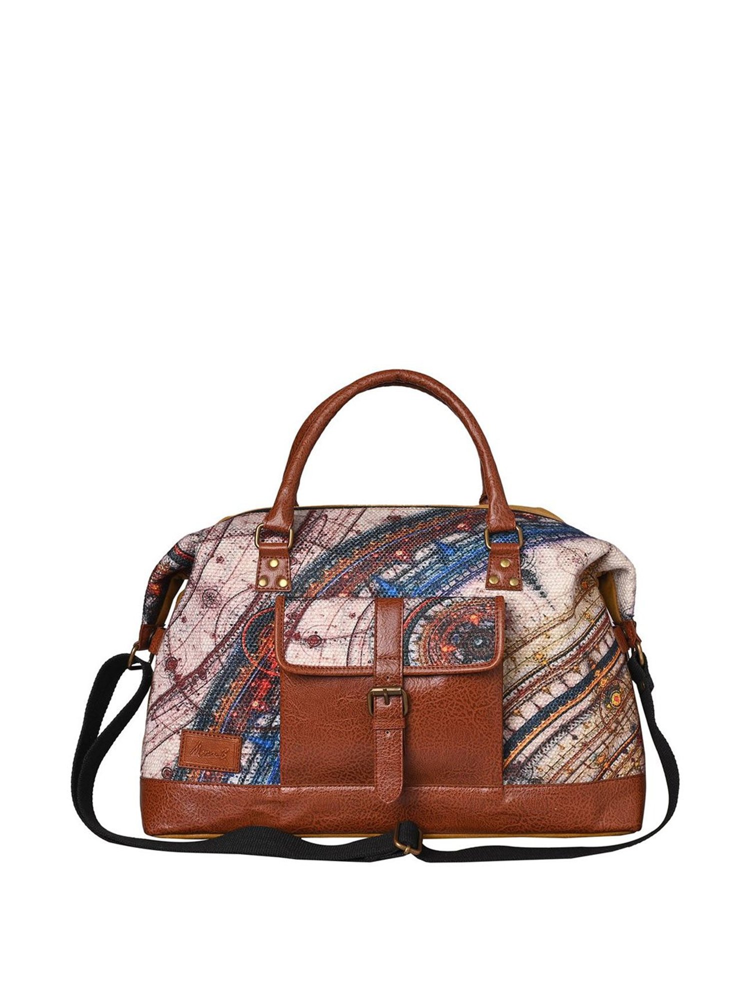 Mona B Astro Multicolor Large Duffle Bag