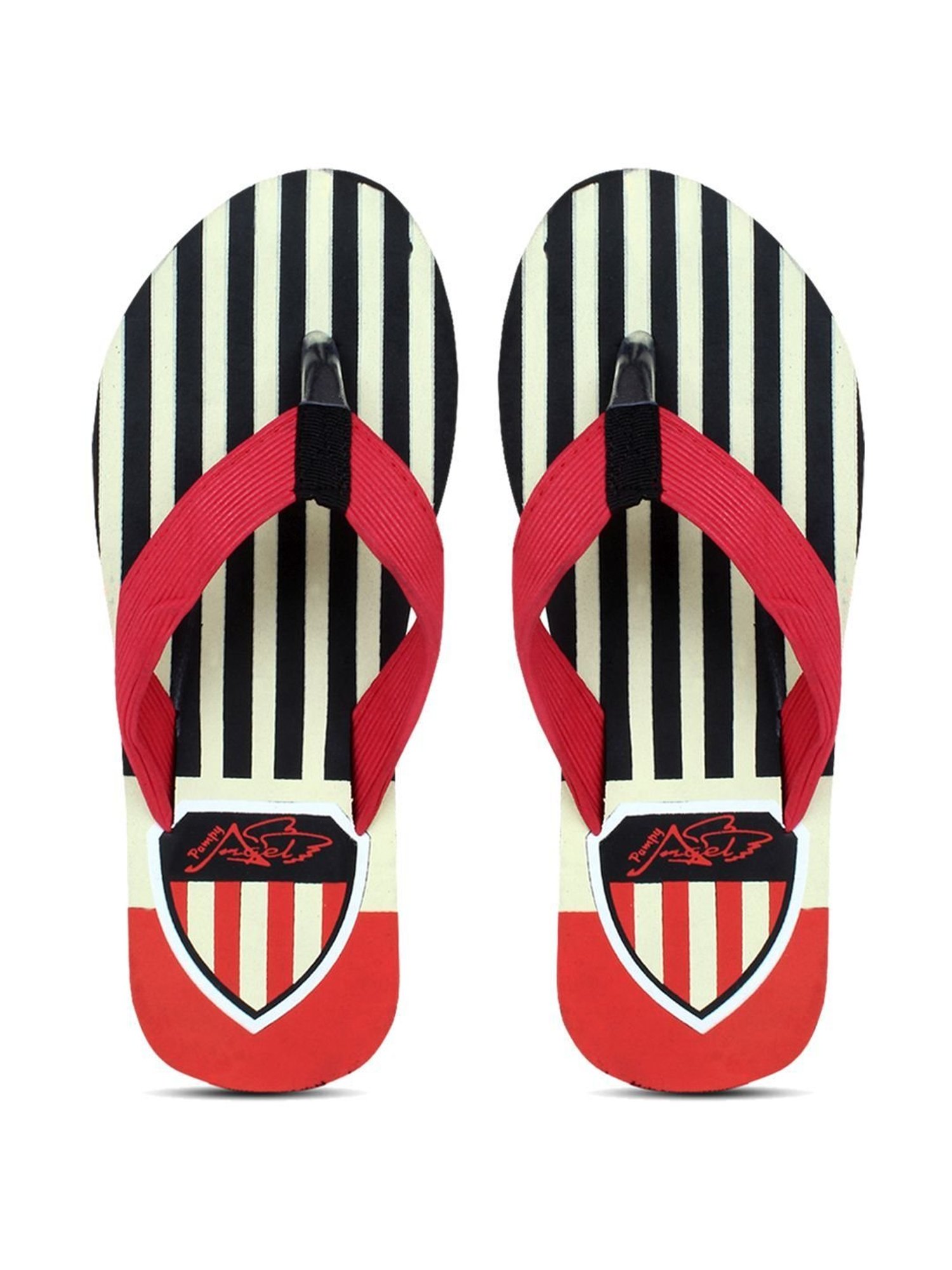 Pampy Angel Men's Red Flip Flops