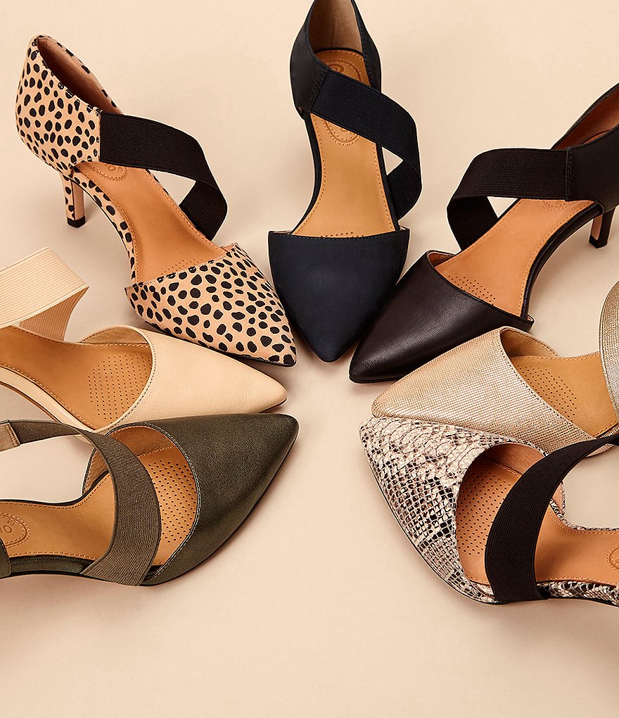 CC Corso Como Denice Leather Asymmetrical Pointed Toe Pumps