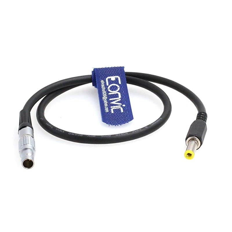 DC to 2 pin Barrel Adapter Cable for Teradek Bond