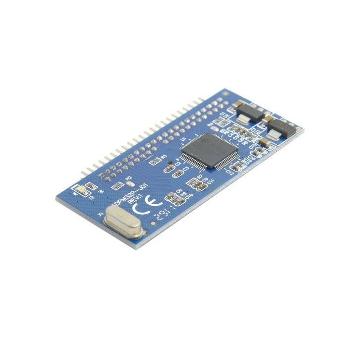 1.8 inch Micro SATA 16 7+9 Pin Female to IDE 44 Pin Male Header PCBA HDD Hard Disk Adapter