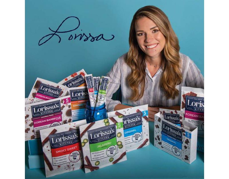 Lorissa's Kitchen Korean Barbeque Beef Jerky - 2.25oz