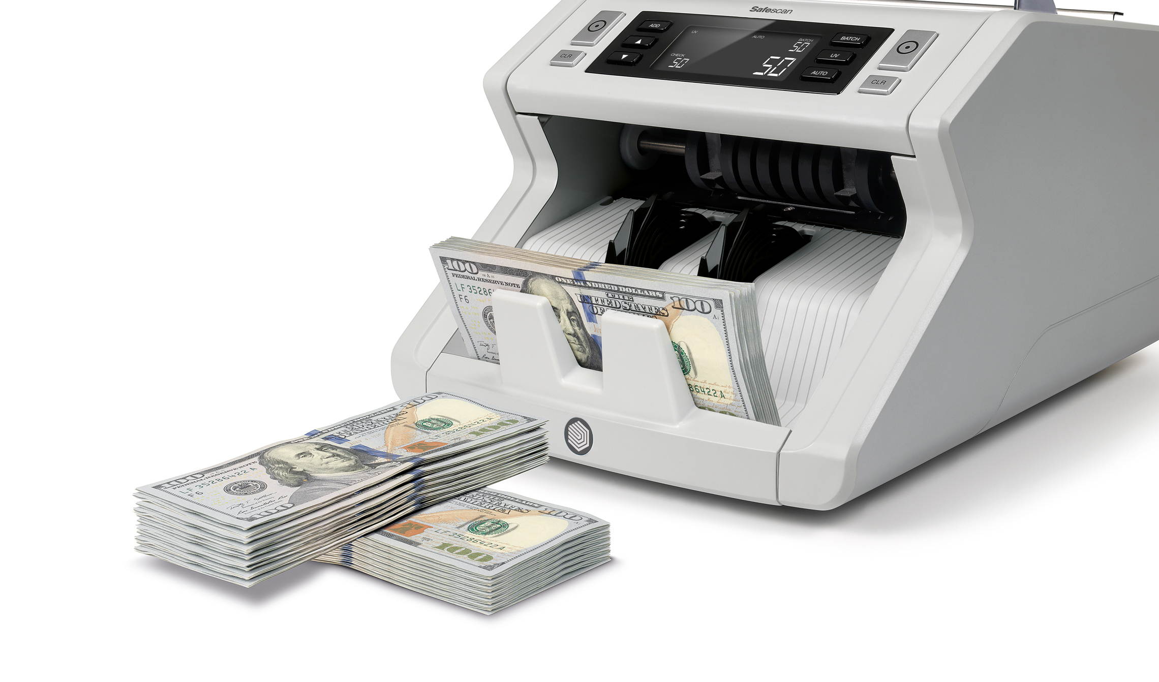 Safescan 2210 - Bill counter for sorted bills with two point counterfeit detection