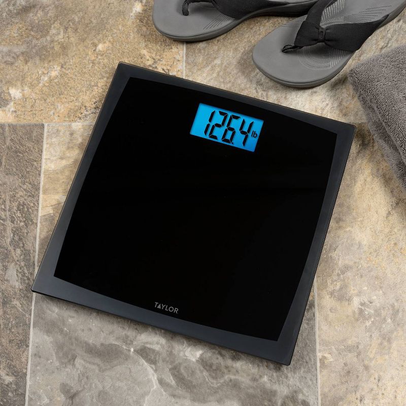 Two-Tone Digital Glass Scale Black/Frost - Taylor