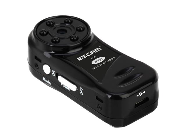 ESCAM Thumb QM10 Wifi Mini IP Camera HD P2P indoor Surveillance Night Vision Security wireless CCTV Camera Support TF SD Card