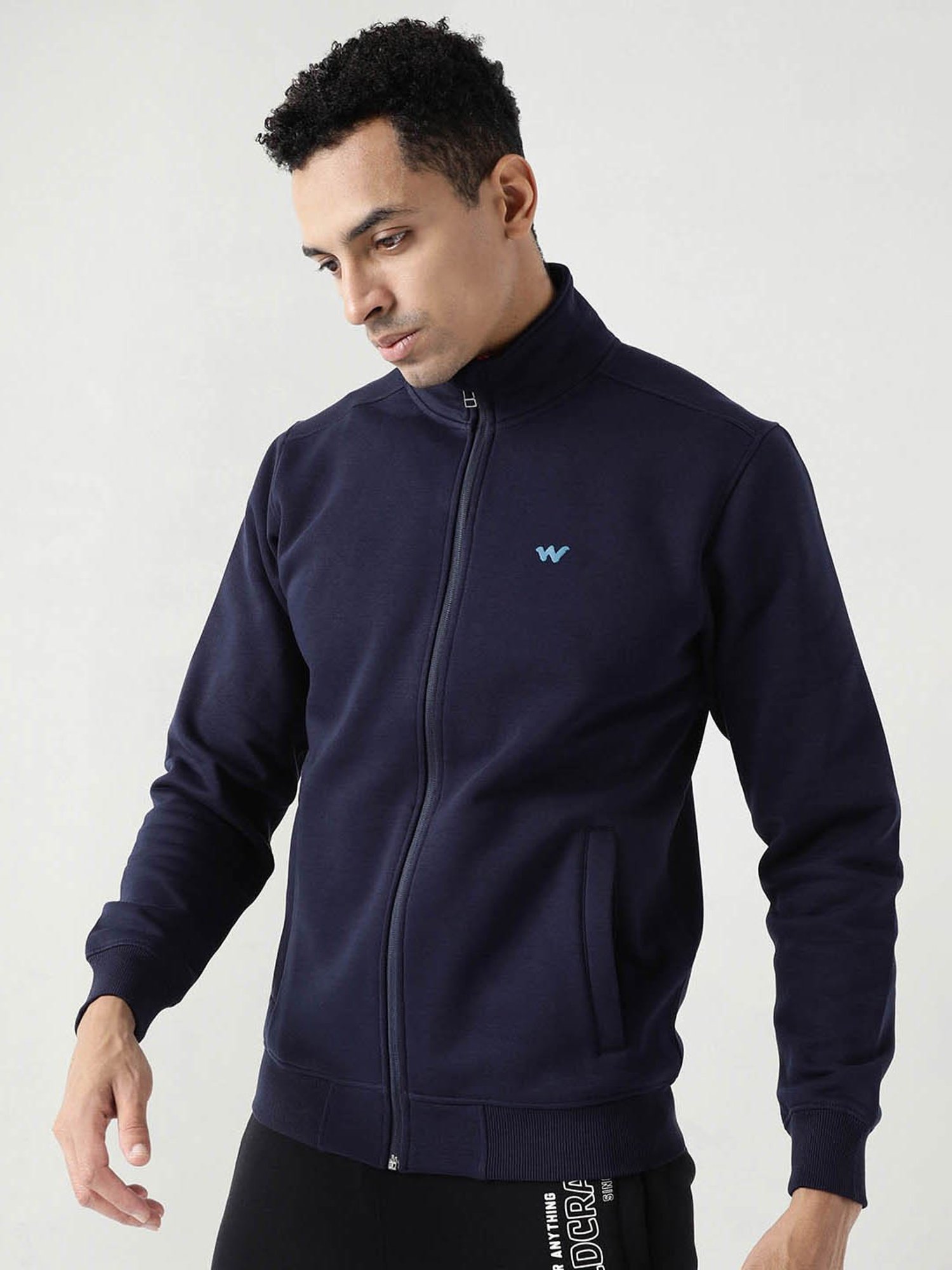 Wildcraft Navy Regular Fit Sweatshirt