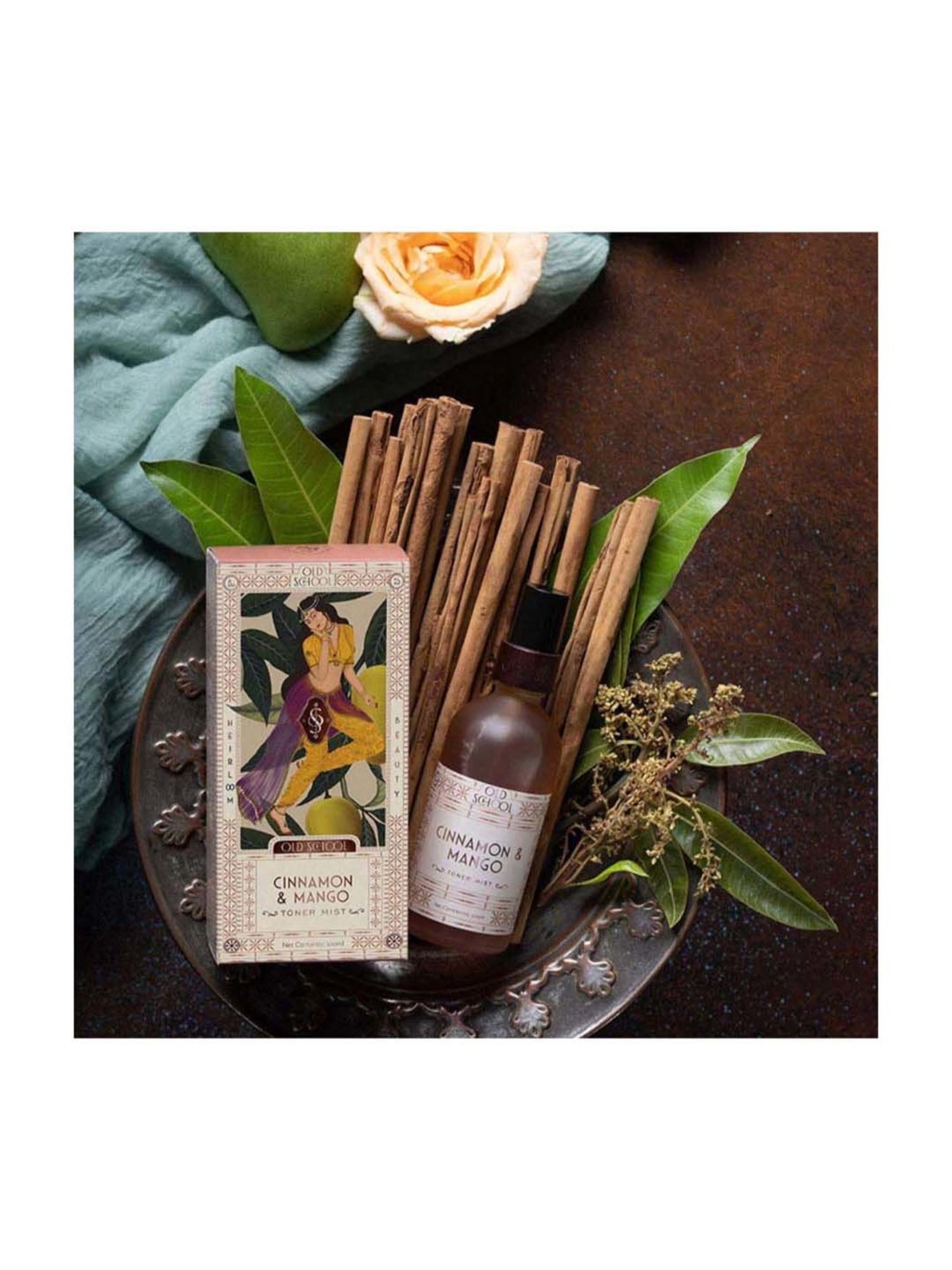 Old School Rituals Cinnamon & Mango Toner Mist - 100 ml