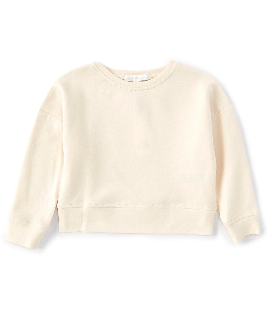 Flapdoodles Little Girls 2T-6X Long Sleeve Stripe Hoodie