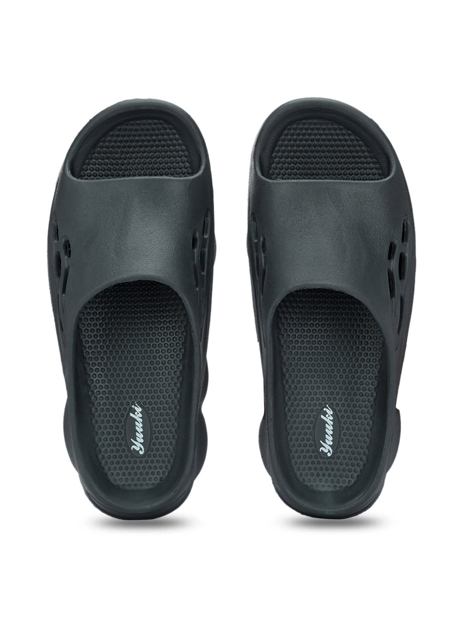 Yuuki Men's BREEZY Grey Slides