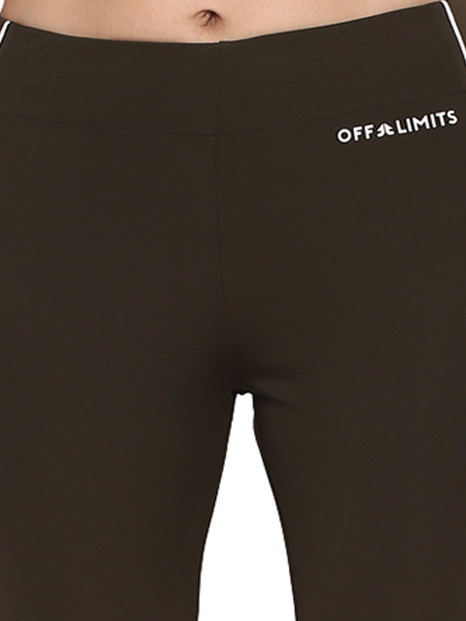 OFF LIMITS Olive Mid Rise Capris