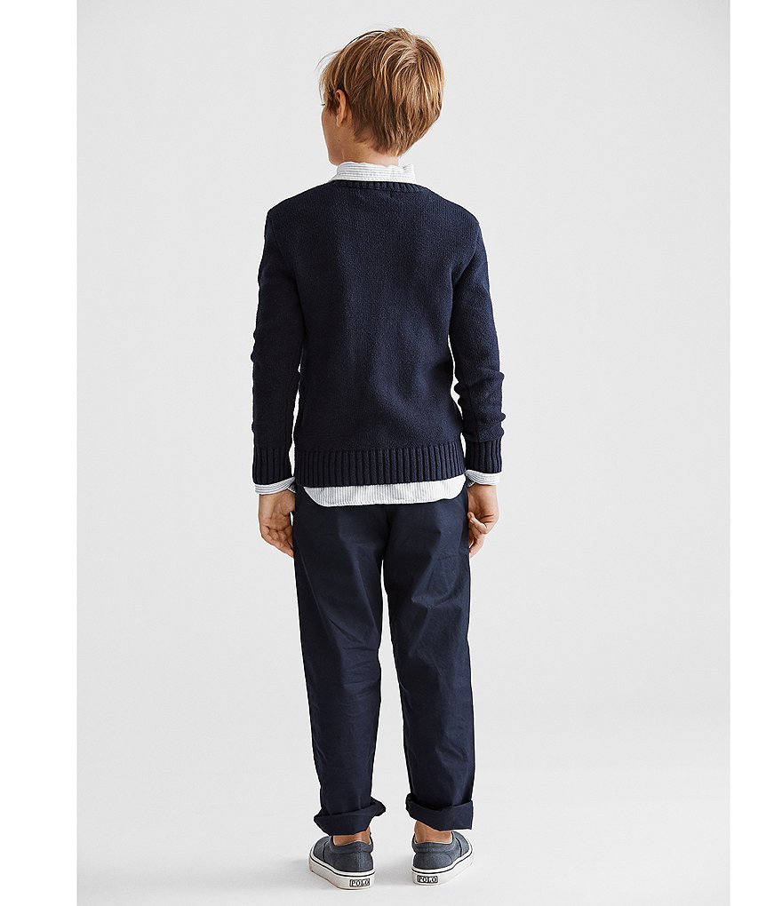 Feltman Brothers Little Boys 2T-4T Knit Pocket Cardigan