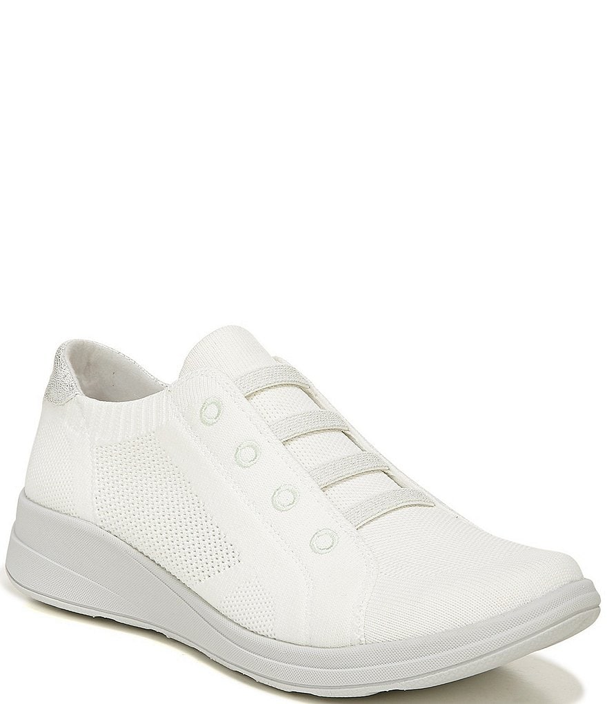 Bzees Premium Golden Knit Washable Slip-On Sneakers