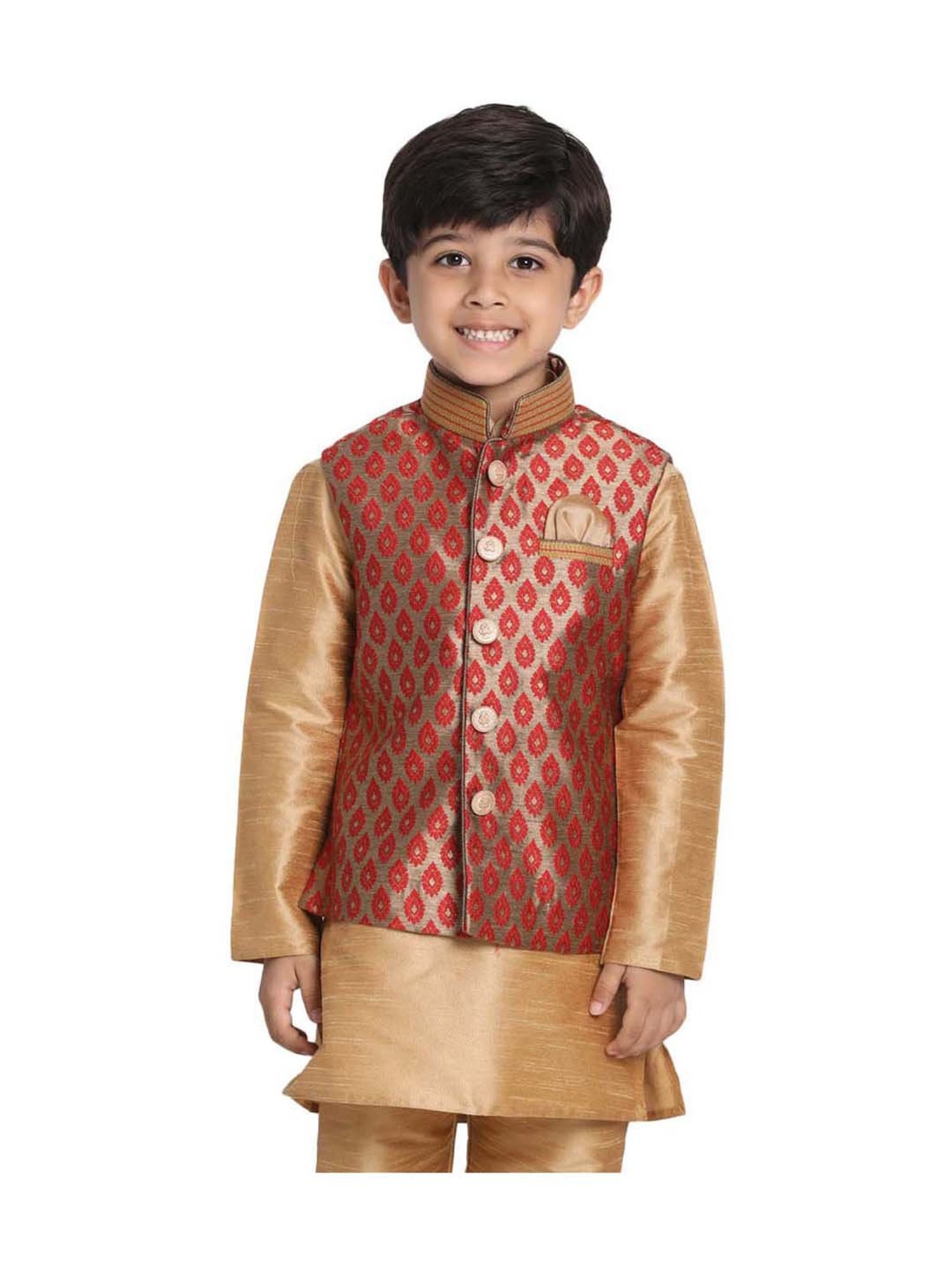 Crimsoune Club Kids Mint Solid Full Sleeves Blazer