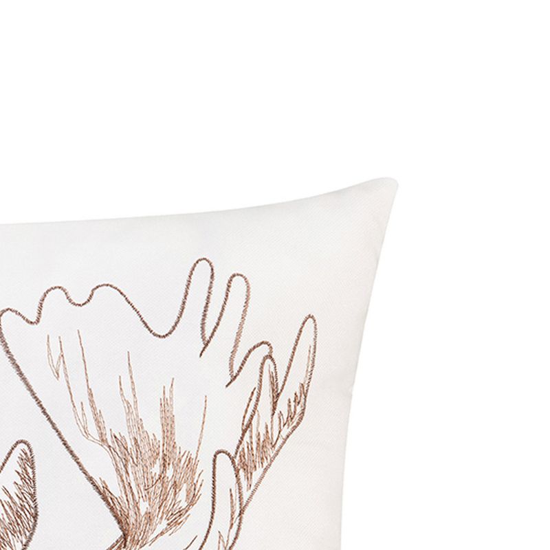 Christmas 14.0" Cardinal On Branch Pillow Berries Red Bird Home Decor  -  Decorative Pillow