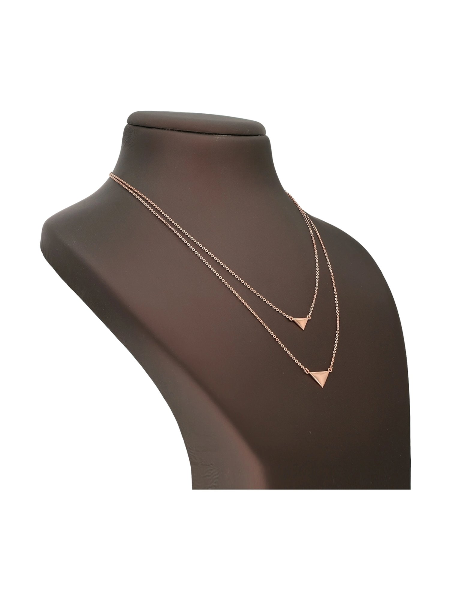 CKC Repouss&iquest; Work Rudraksha Gold Extender Neck Chain: Spiritual Elegance