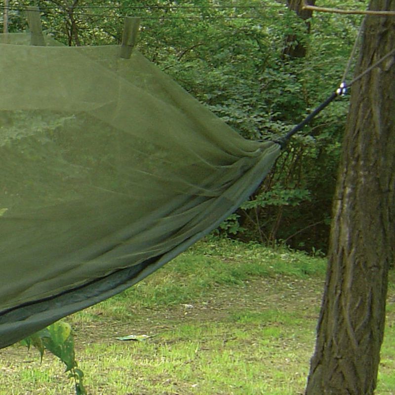Snugpak Jungle Hammock with Mosquito Net, Lightweight Parachute Nylon, Includes 2 Steel Carabiners, Supports 400 Pounds