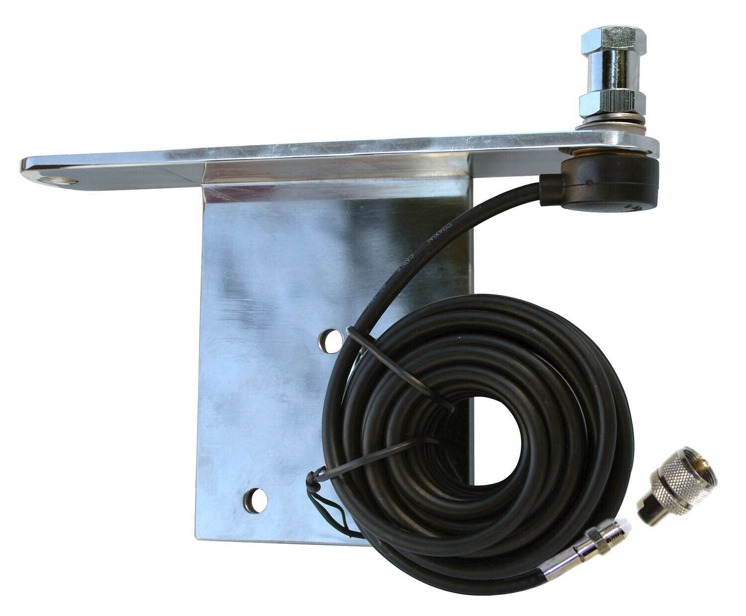 ACCESSORIES UNLIMITED-1998-2006 UNIVERSAL JEEP TAIL LIGHT DUAL ANTENNA KIT WI...