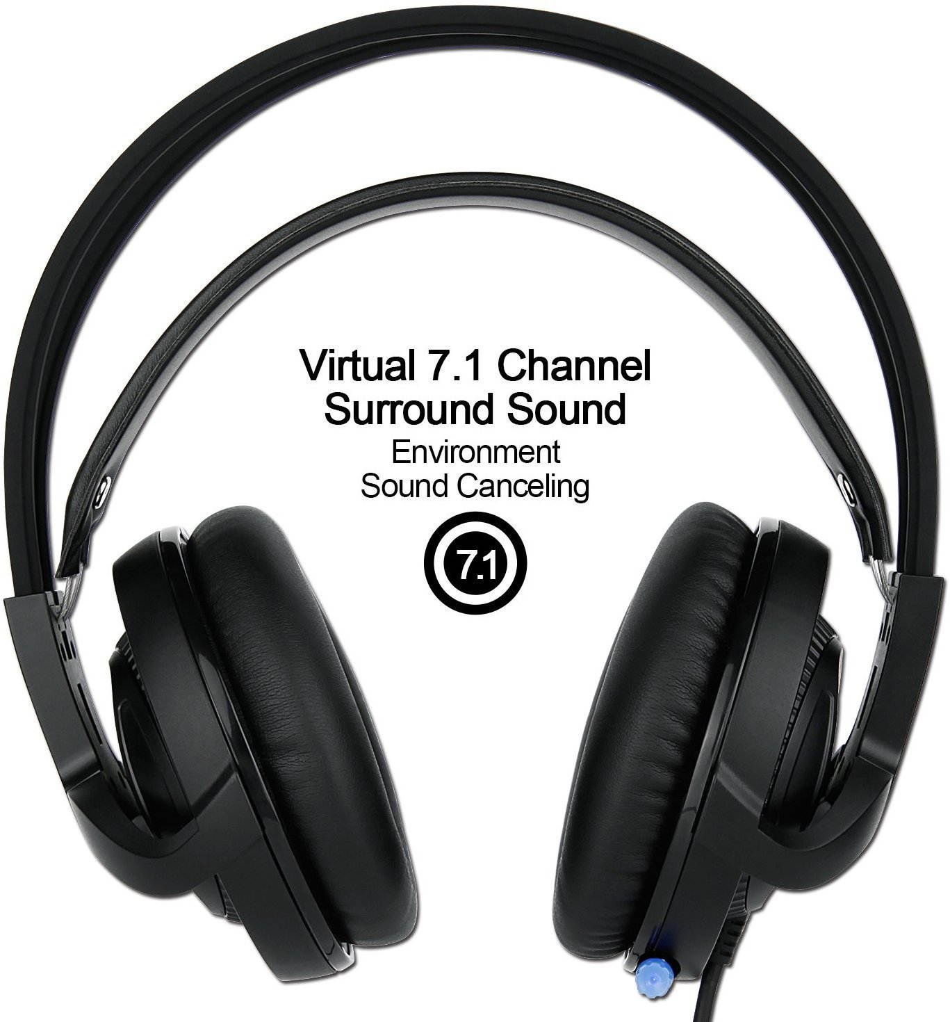 Sades R2 Gaming Headset Virtual New 7.1 Channel Surround Sound Stereo Headphones Colorful Breathing LED lights With Mic USB Plug PC Mac Headsets