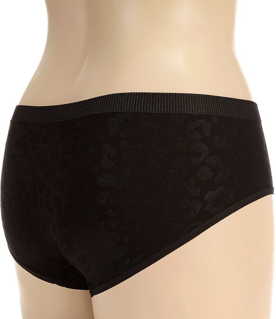 Modern Movement Jacquard Microfiber Hipster Panty