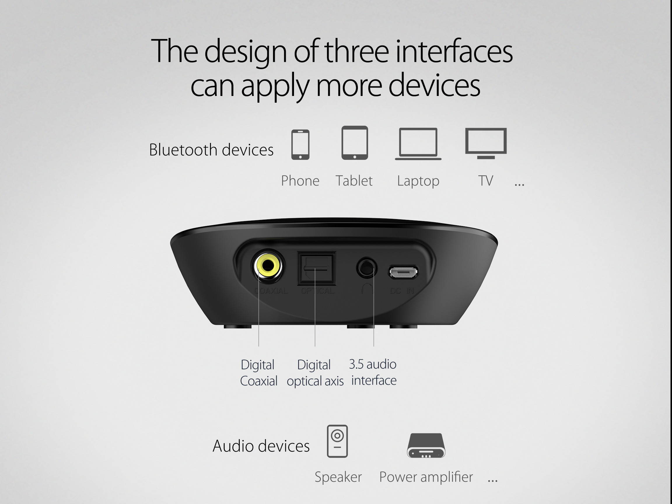 ORICO 4.1 Wireless Bluetooth Receiver NFC3.5MM Aux Receiver Audio Stereo Music Receiver Bluetooth Audio Adapter Car Aux Receiver