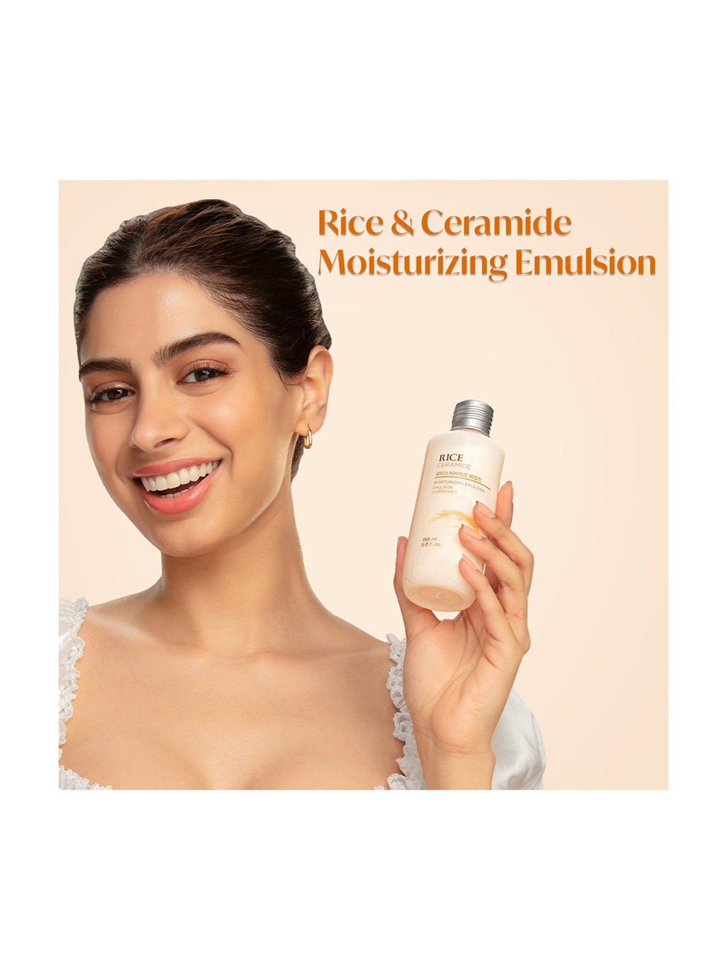 The Face Shop Rice & Ceramide Moisturizing Emulsion - 150 ml