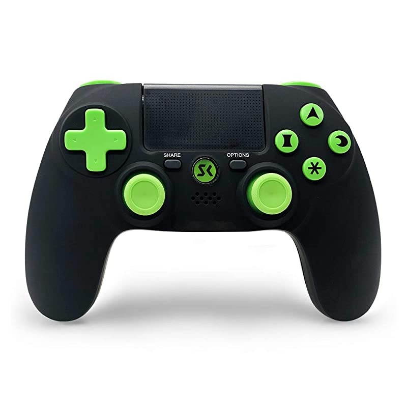 PS4 ControllerWireless Gamepad for Playstation 4ProSlimPCSixaxis Gaming Joysticks with 600mAh Rechargeable Battery10m Remote Control