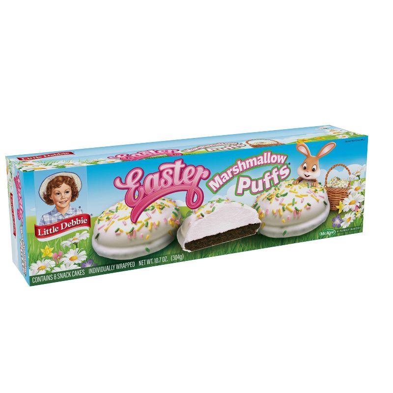 Little Debbie Easter Marshmallow Puffs - 8ct/10.7oz