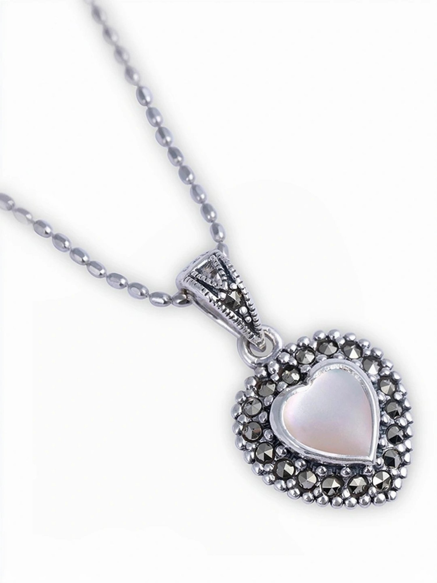 Touch925 Sterling Silver Stella Sparkle Pendant Set for women