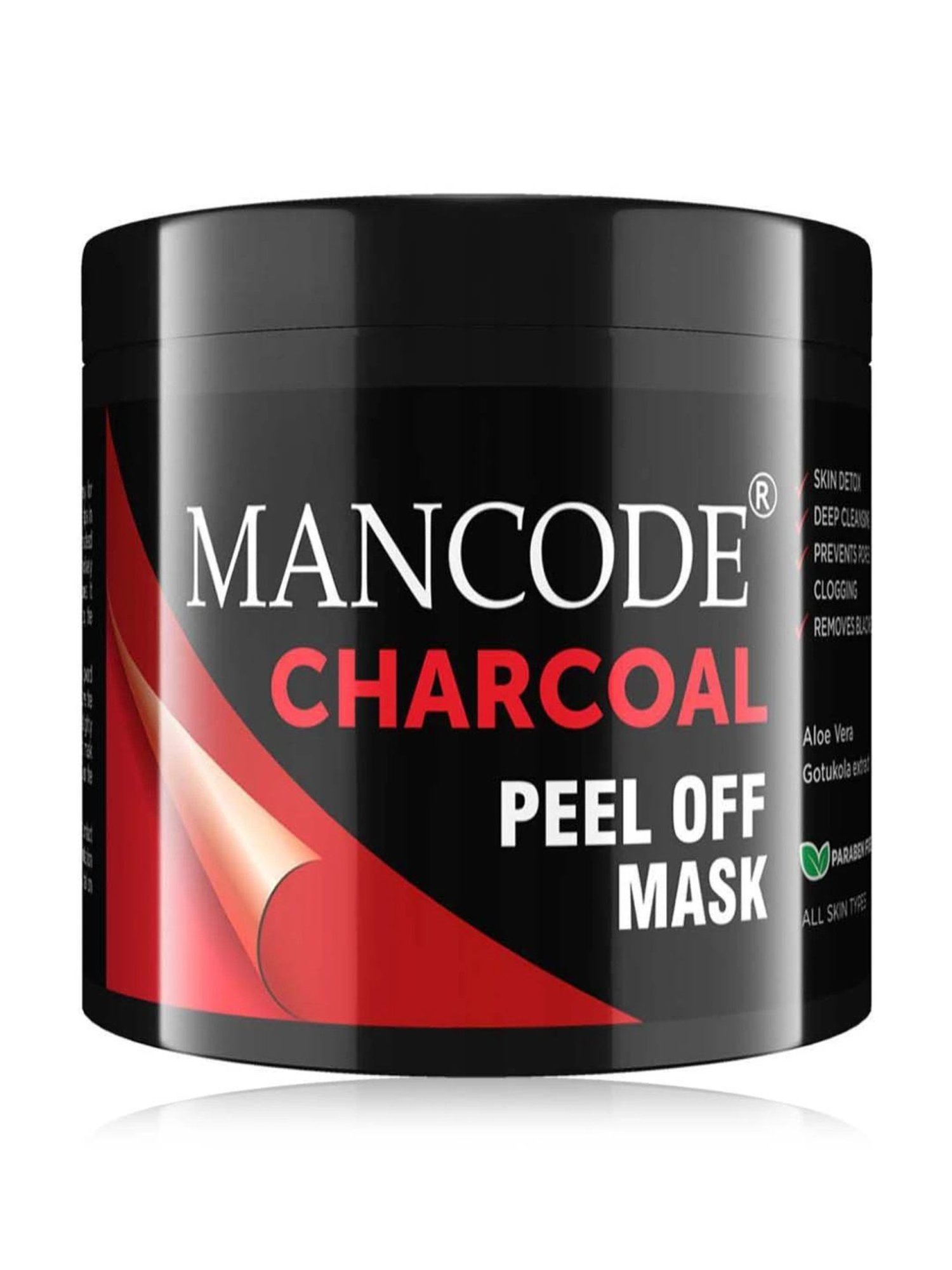 Mancode Charcoal Peel off Mask - 100 gm