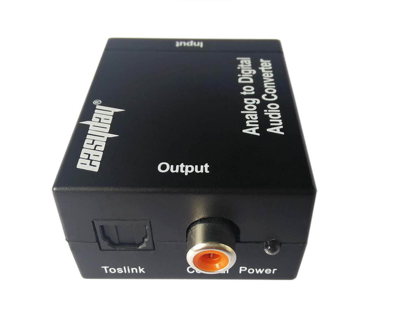 Analog to Digital Audio Converter, Easyday Analog RCA  to Digital Coaxial Toslink Optical Audio Converter Adapter