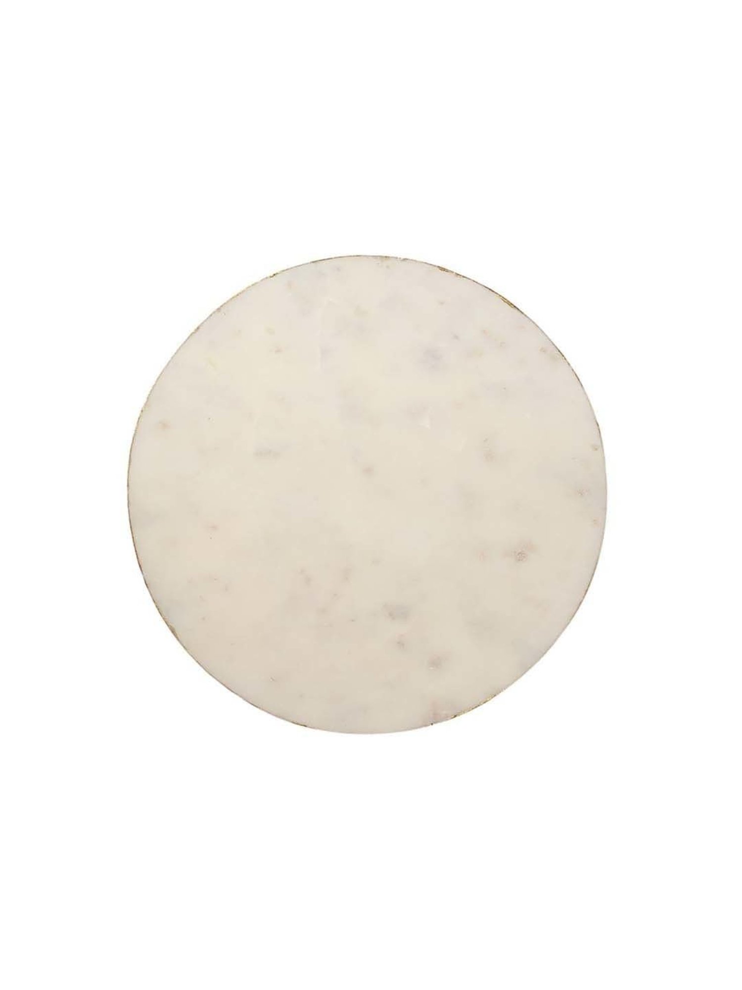 House This Baradari Off-White Marble Cheese Platter - Set of 1
