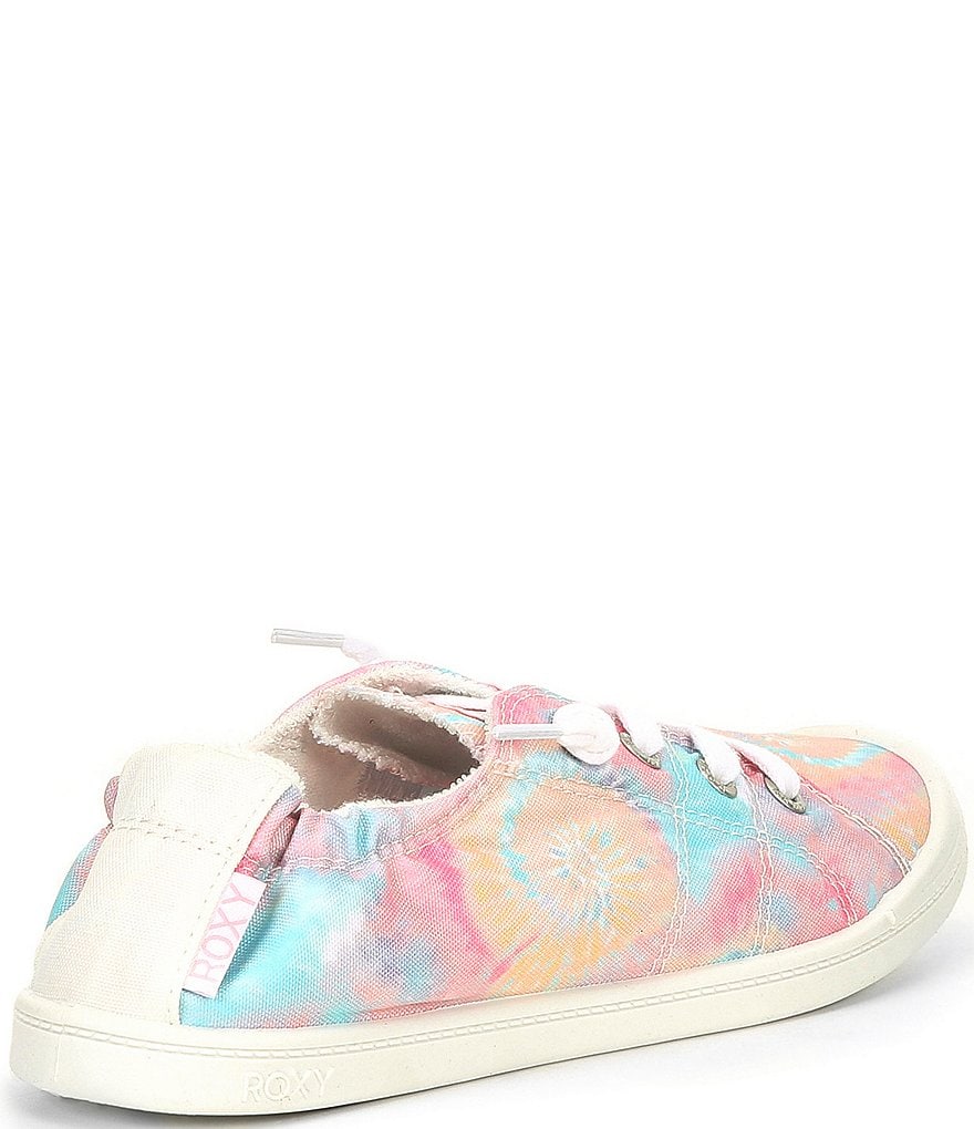 Roxy Bayshore III Canvas Tie-Dye Slip-On Sneakers