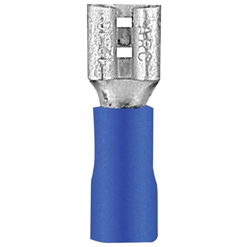 Female Quick Disconnects 100 pk Blue 16&euro;14 gauge 250 Consumer Electronics Accessories