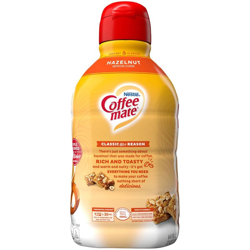 Coffee Mate Hazelnut Coffee Creamer - 0.5gal