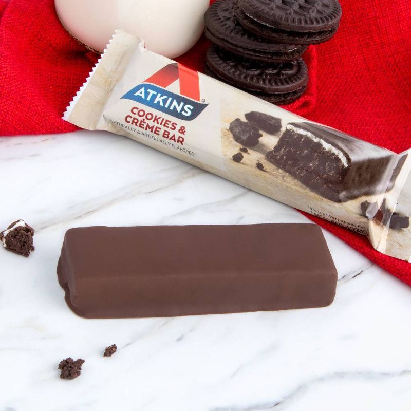 Atkins Nutrition Bars - Cookies & Cream - 5ct