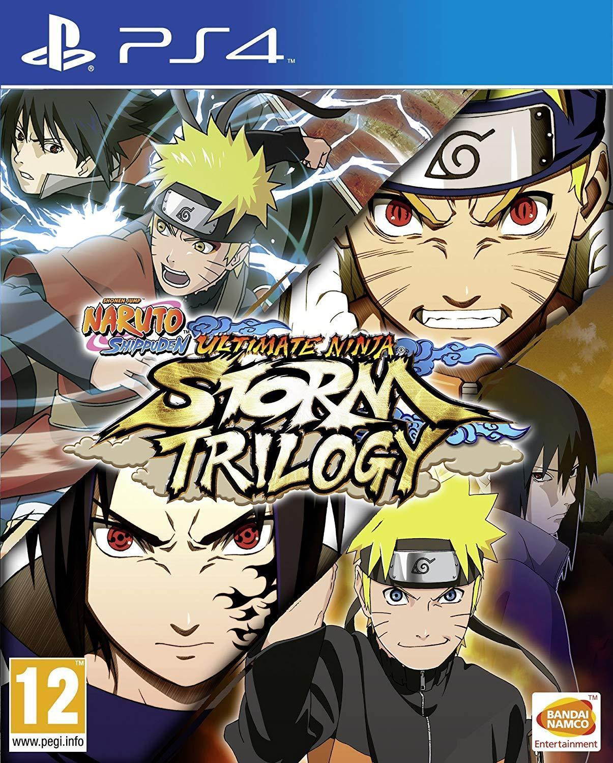 Naruto Ultimate Ninja Storm Trilogy [Sony PlayStation 4 PS4, Bandai Namco] NEW