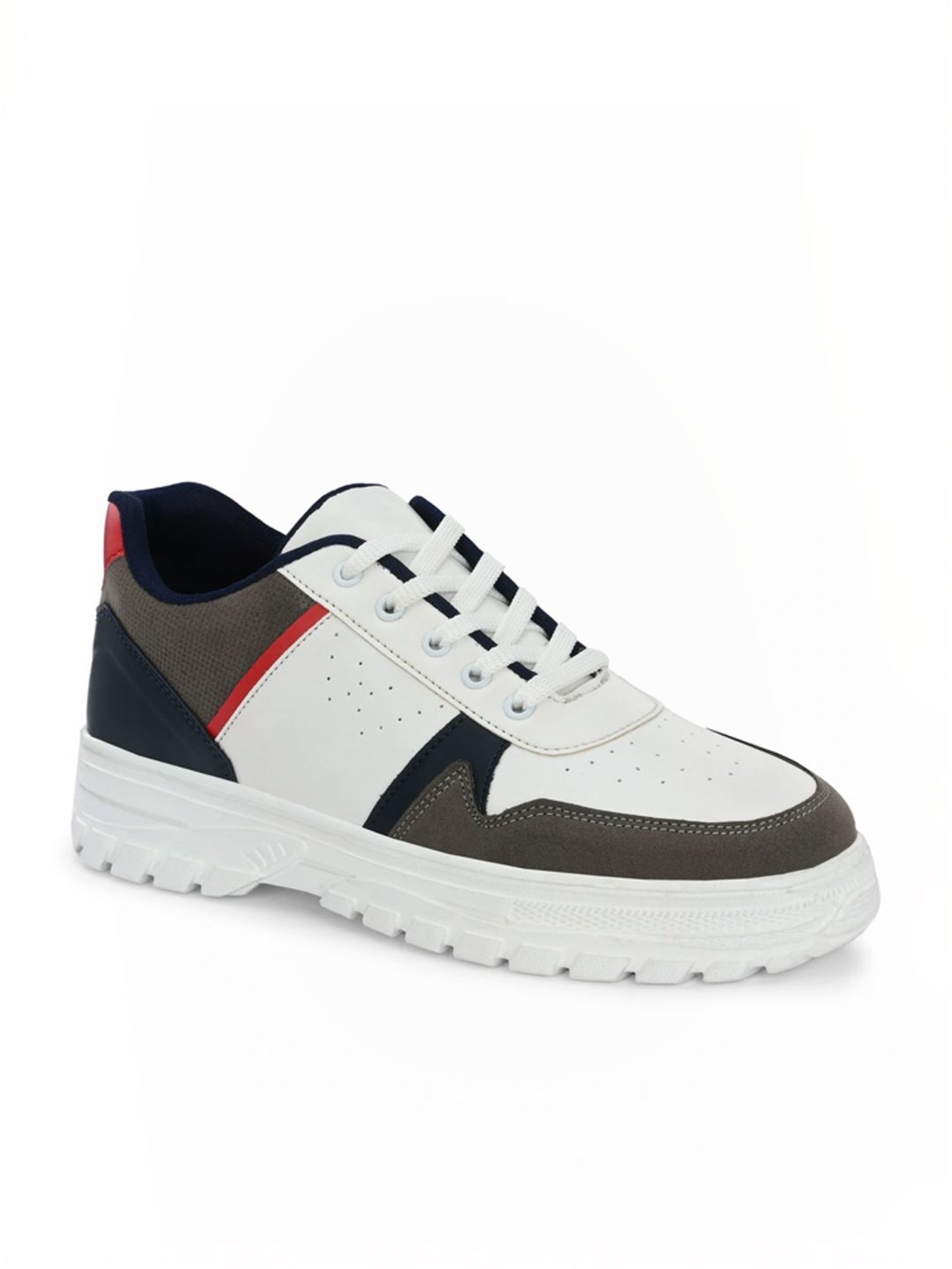 Giorgio Men's White Casual Sneakers