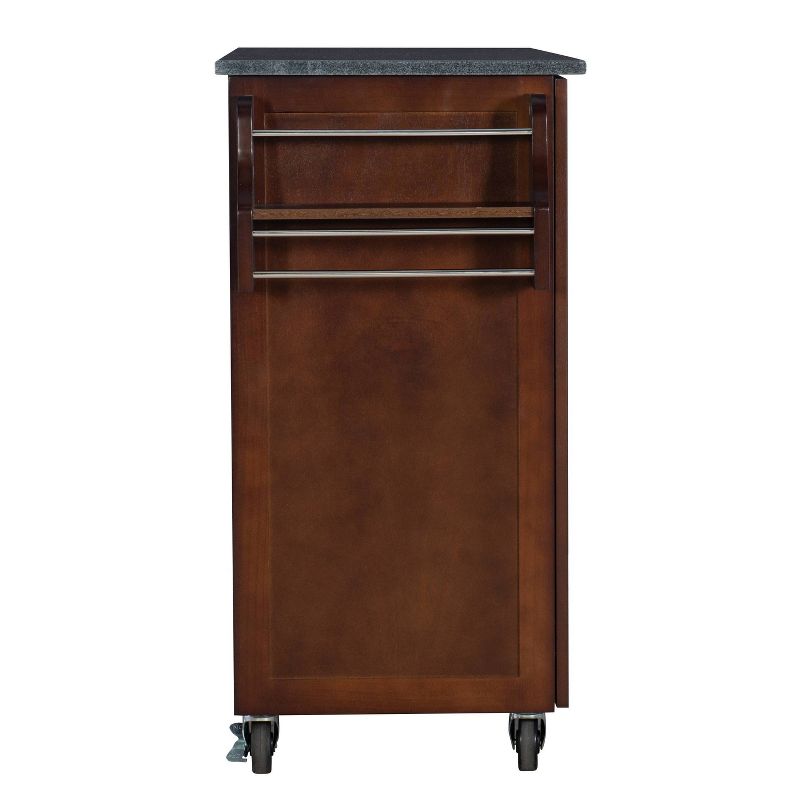 Origami Wood Top Steel Kitchen Organizer 3 Mesh Basket Sliding Drawer (2 Pack)