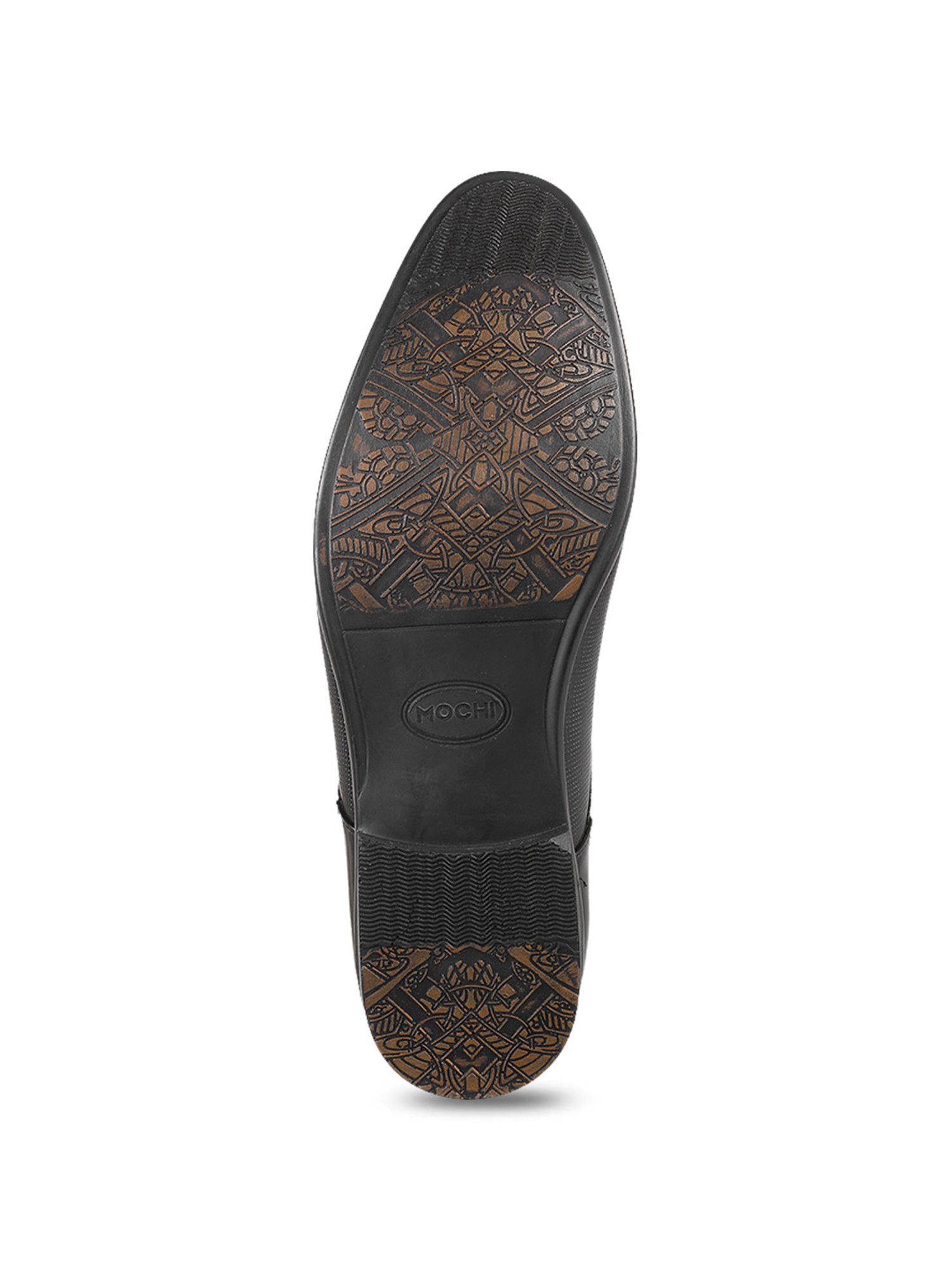 Mochi Men's Black Shoe Lace-up