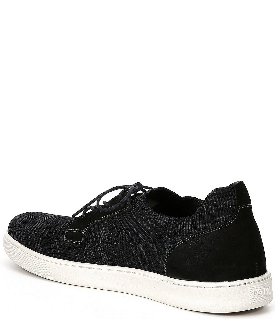 Flag LTD. Men's Boardwalk Plain Toe Lace-Up Knit Sneakers