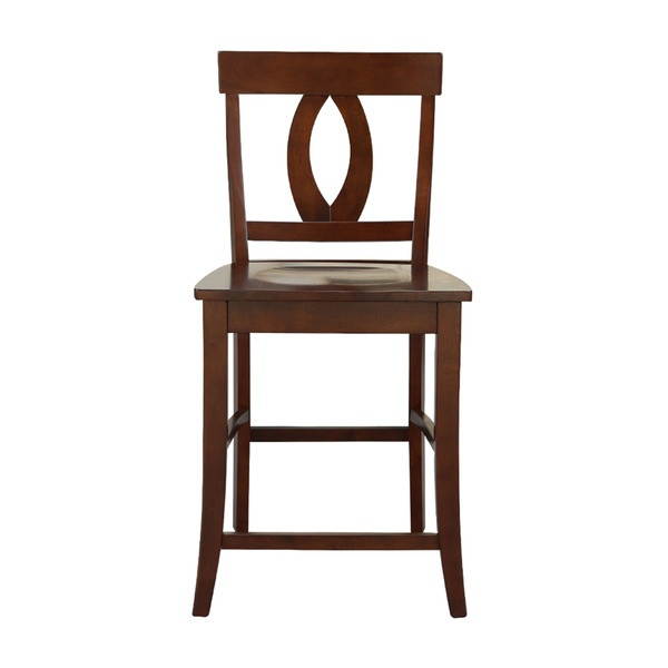 International Concepts S581-1702 Verona Counterheight Stool - 24'' SH Espresso