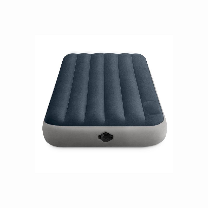 Intex Premium Durabeam 10" Twin Air Mattress with Internal (AA) Battery Pump