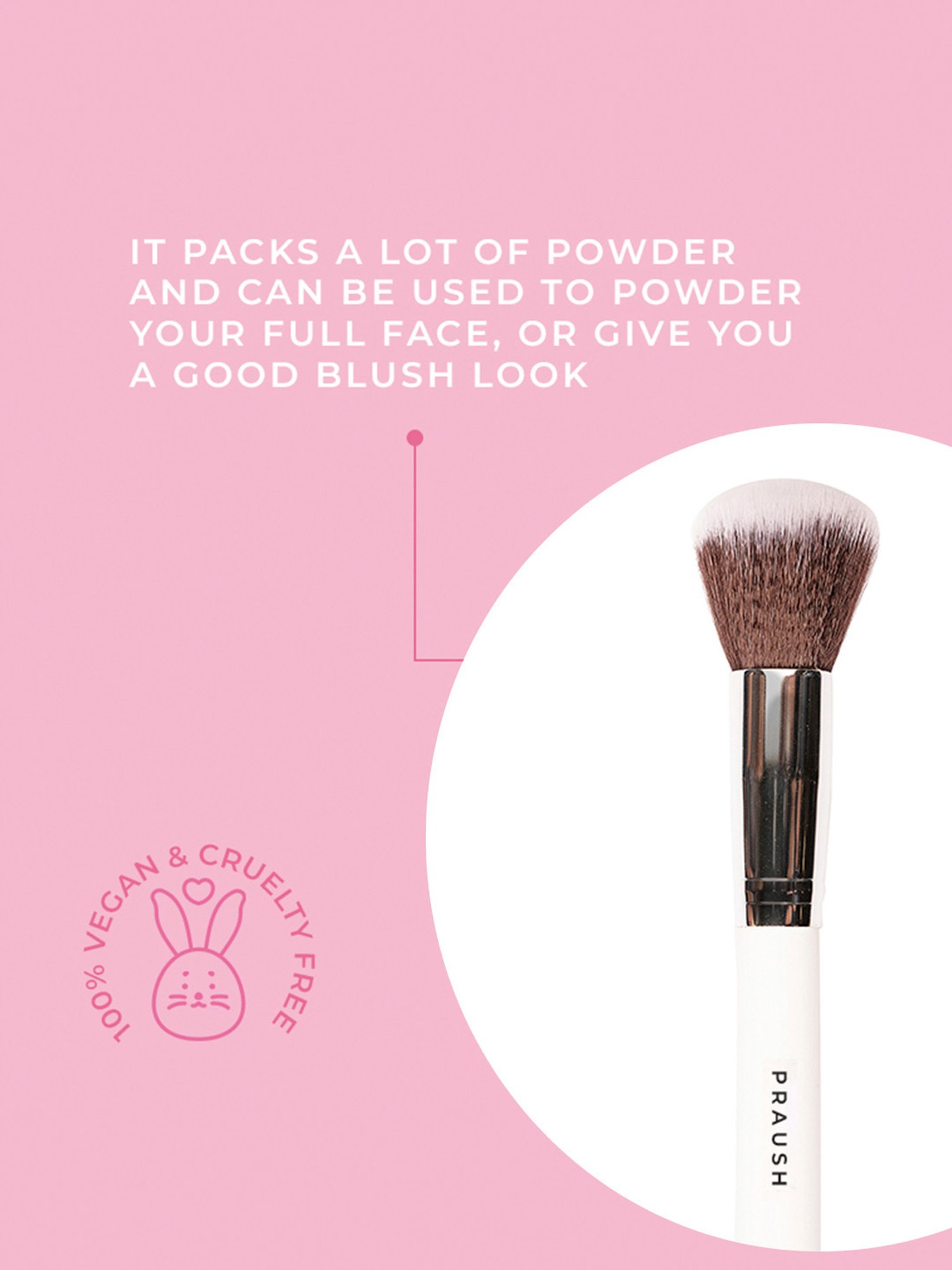 Praush Professional Powder Brush Big - P01