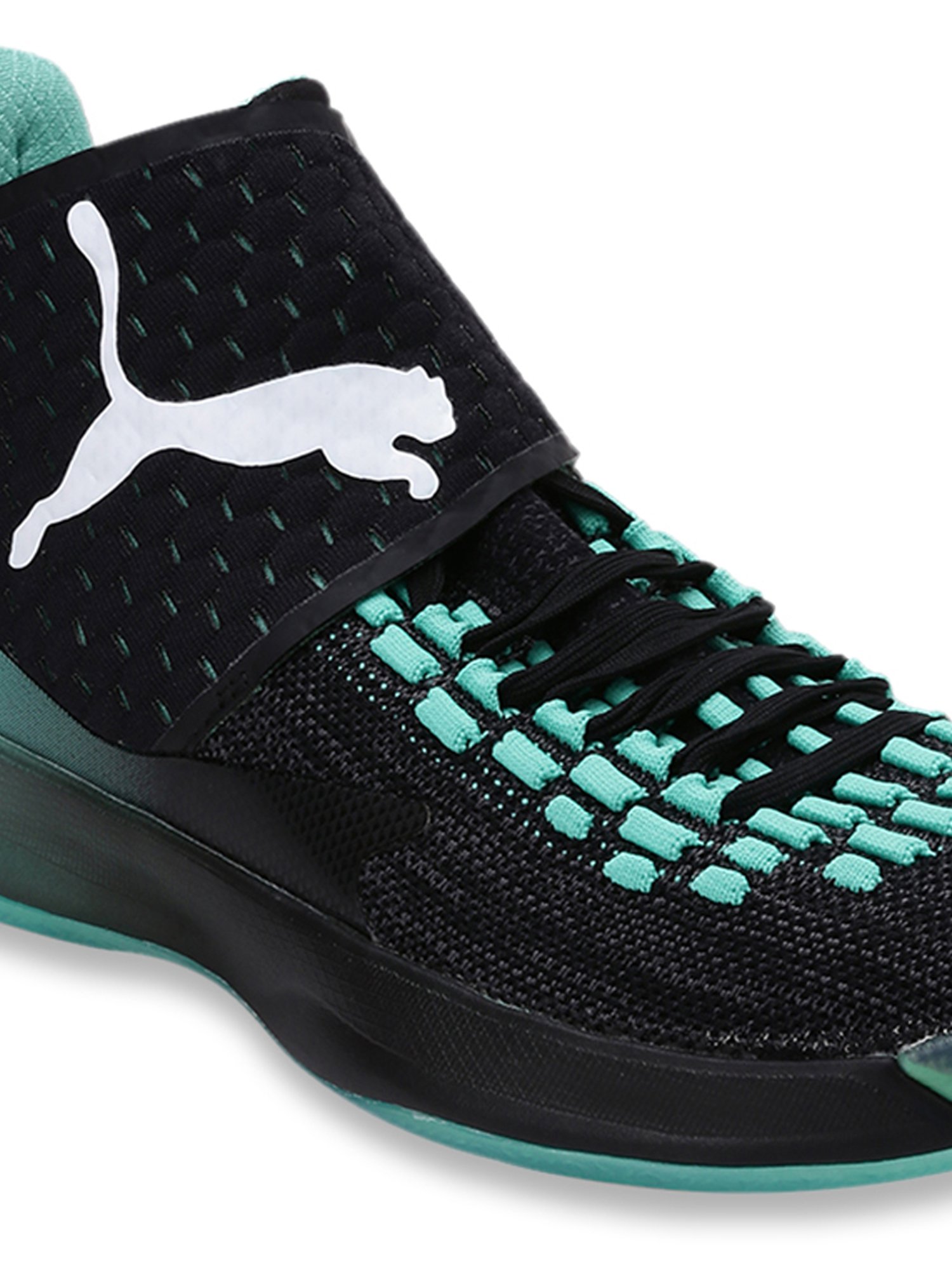 Puma Unisex Rise XT Fuse 1 Black Indoor Court Shoes