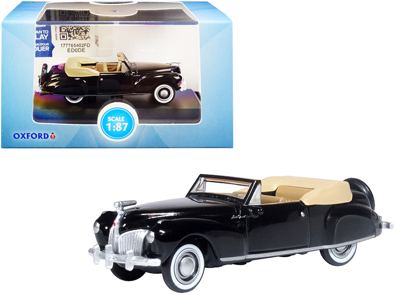 1954 Lincoln Capri "Christmas Hot Rod 2024 Edition by Tim Sadchikov" #24 Blue Metallic with Christmas Graphics and Lincoln Capri Tree Ornament Limited Edition to 9999 pieces Worldwide 1/64 Diecast Model Car by Mini GT
