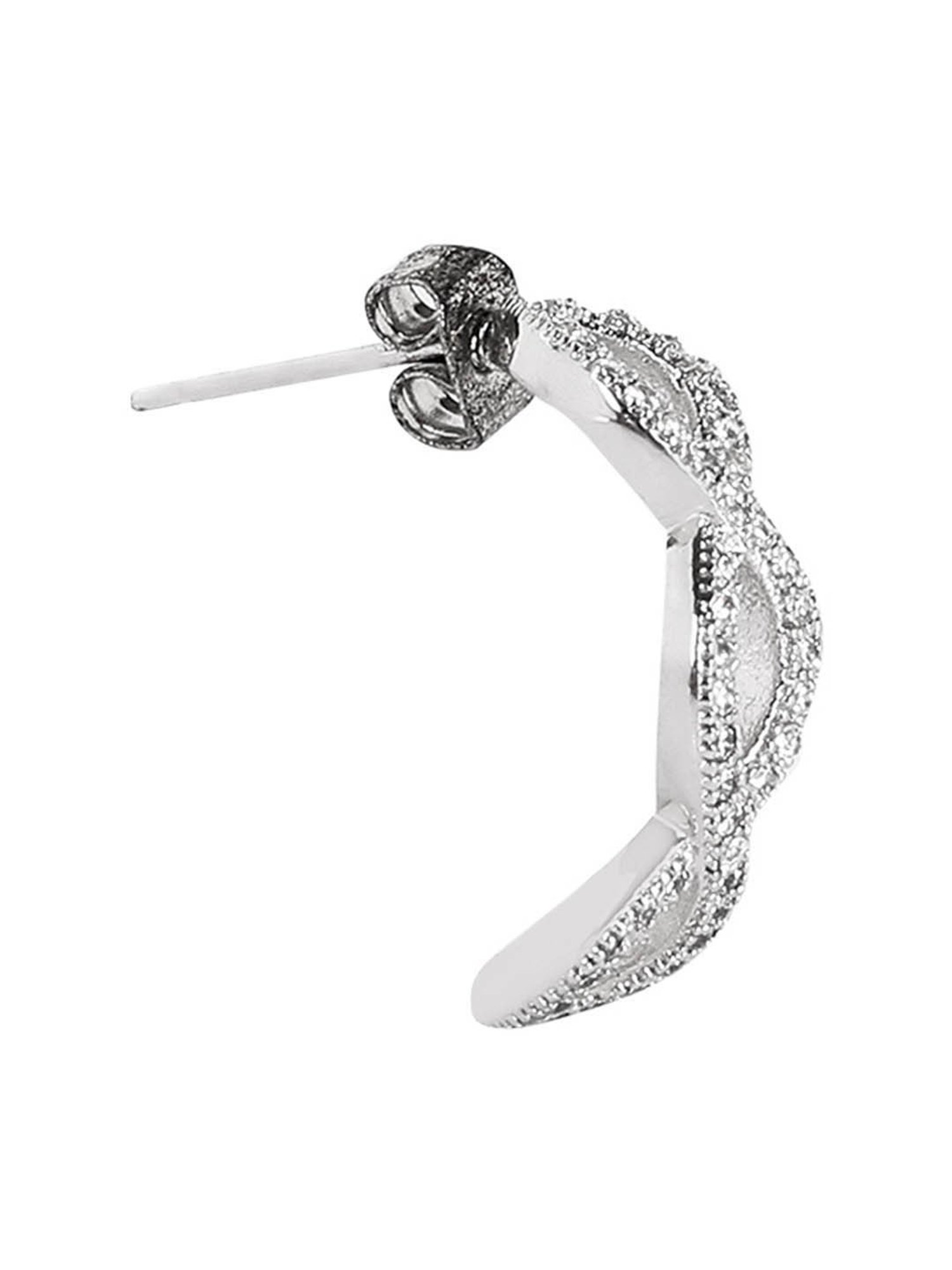 The Real Effect London 800 Silver Earrings for Women