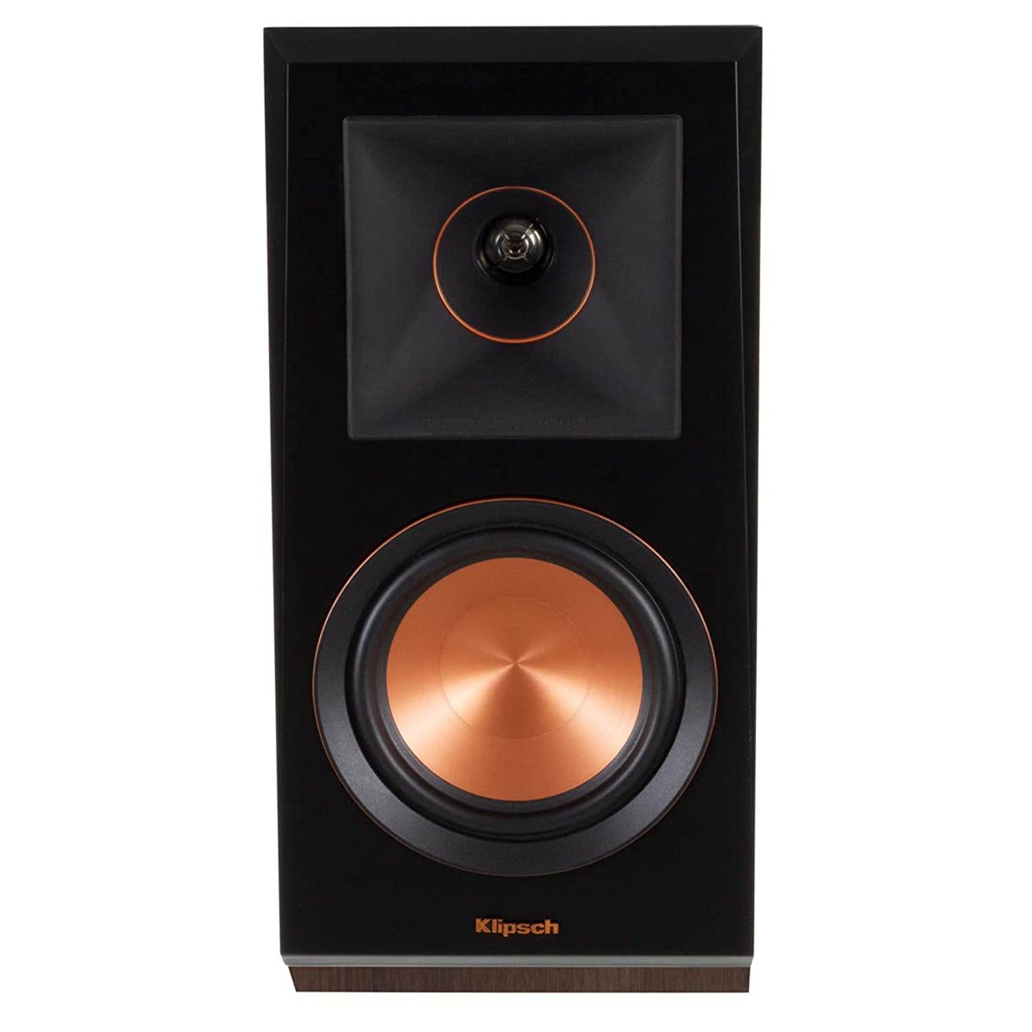 Klipsch RP-500SA Dolby Atmos Surround Sound Speakers (Walnut)