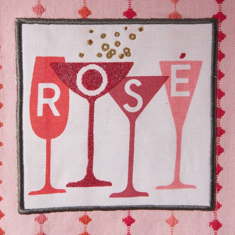 Lakeside Oven Mitt and Kitchen Towel Turkey Motif Hot Dish Handling Set - 2 Pieces